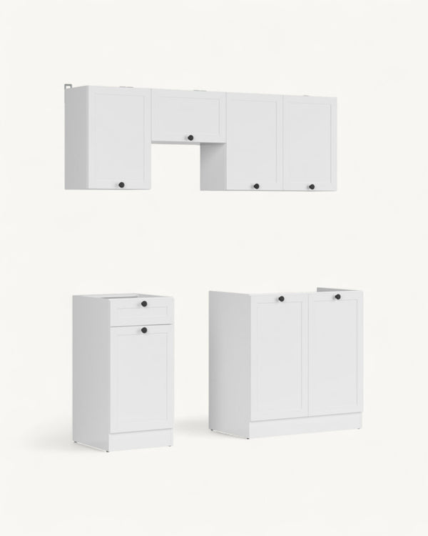 Junona Line Küchenblock 170 cm Moderne Küchenzeile für kompakte Räume