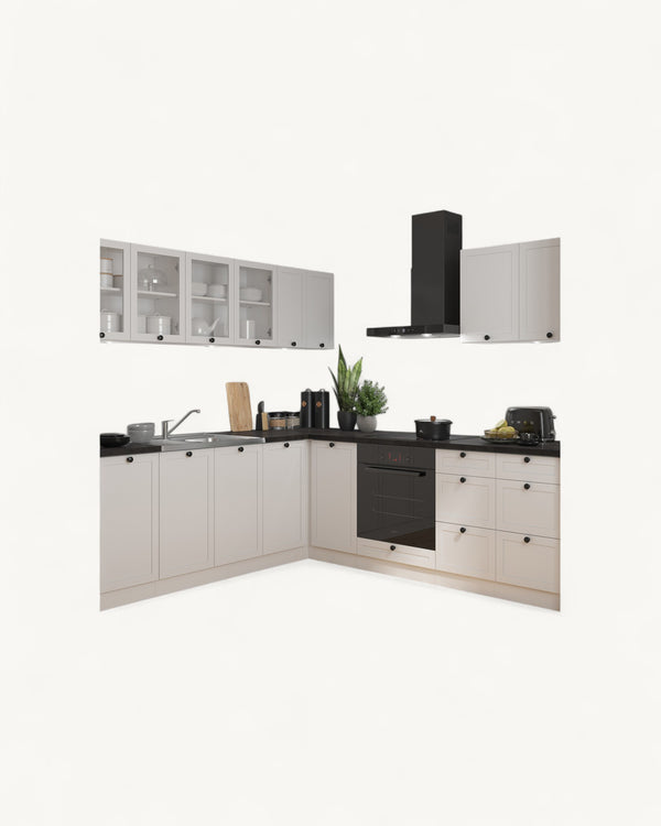 Junona Line Eckküche 220x240 cm – Funktionale Küchenzeile für moderne Räume