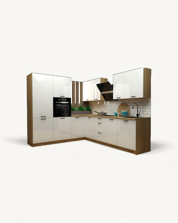Top Line Küchenzeile 230x275 cm – Klassische Einbauküche