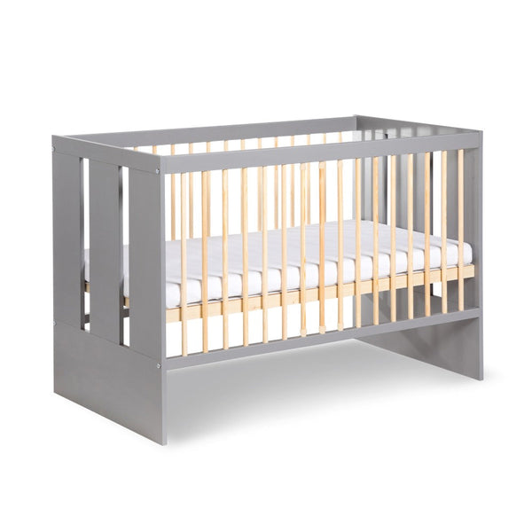 PAULINE Babybett – Stilvolles Kinderbett im Loft-Design mit Schutzbarriere