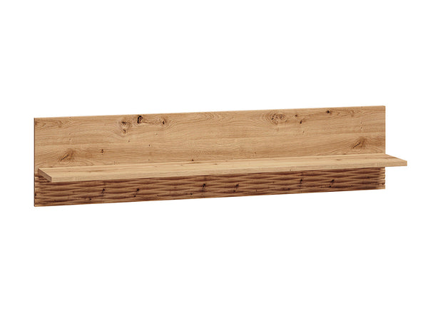 ARTIS 12 Wandregal – 120 cm – Modernes Hängeregal mit MDF-Akzent
