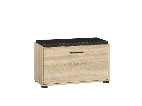 CARO 04 Schuhschrank – 80 cm – Funktionale Schuhaufbewahrung mit Holzoptik