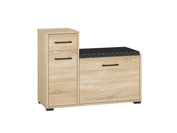 CARO 06 Schuhschrank – 90 cm – Funktionale Schuhaufbewahrung mit Holzoptik
