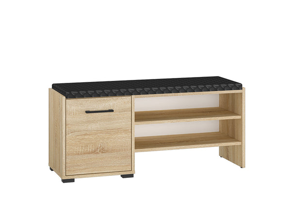 CARO 07 Schuhschrank – 105 cm – Breiter Schuhorganizer mit Holzoptik