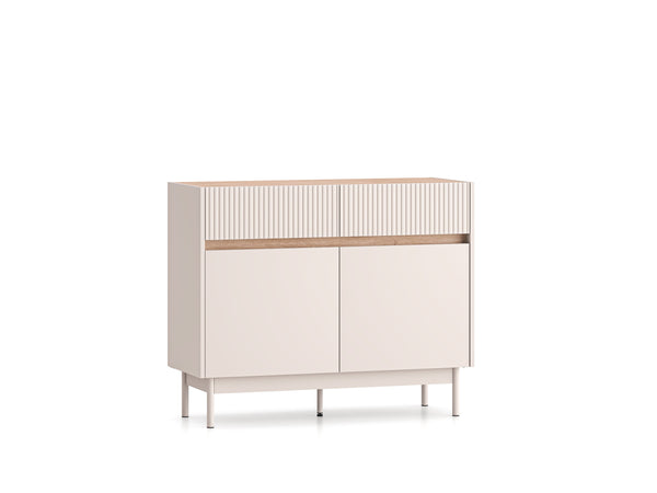 DUNEA 06 Kommode – 104 cm – Kompakte Anrichte mit Schubladen und Türen