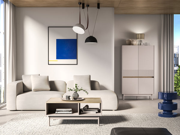 DUNEA Wohnzimmer-Set – 3 Teile – Modern und funktional