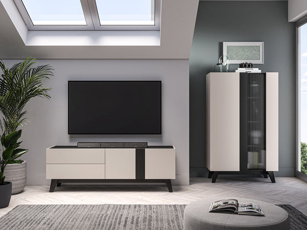 Freshion Wohnzimmer-Set – 2 Teile – Funktional und stilvoll
