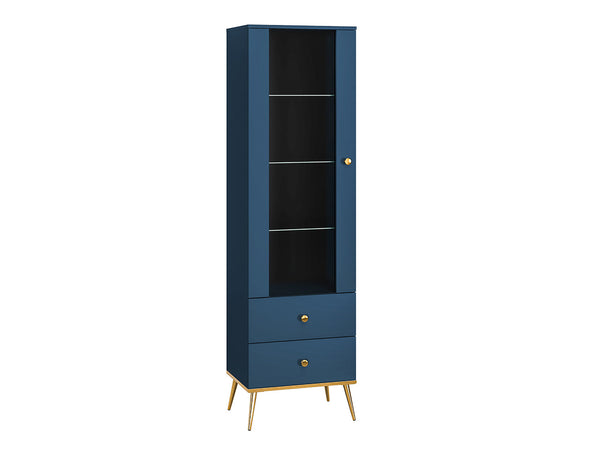 MARINE Vitrine Moderner Schrank mit Holzoptik