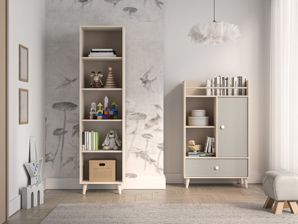 Schlafzimmer - Set - (MEVEL) - 2 Teile - Funktionalität trifft modernes Design
