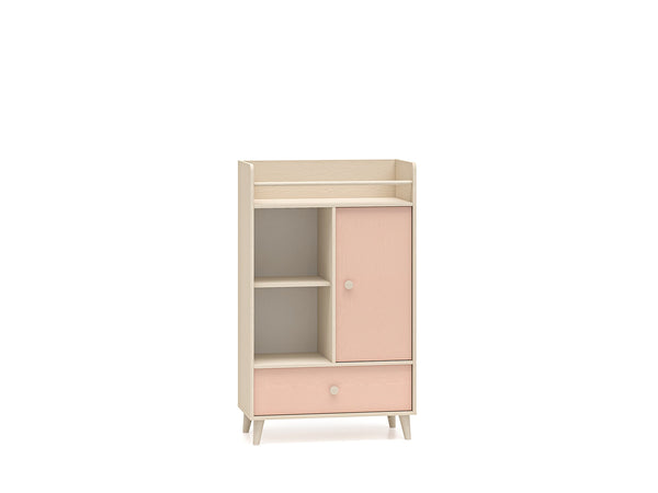 Kommode - (MEVEL) - 132 cm - Stilvolle Aufbewahrungslösung mit Vollauszug