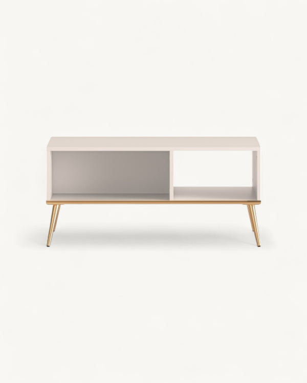 Selgin 07 Couchtisch – 90 cm – Moderner Couchtisch mit Holzoptik