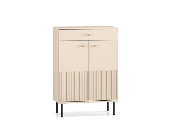 SOPHIE 14 Schuhschrank – 98 cm – Moderner Flurschrank mit Doppeltüren und Schublade