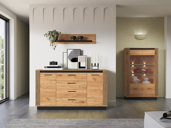 URSO Wohnzimmer-Set – 3 Teile – Zeitlos und praktisch