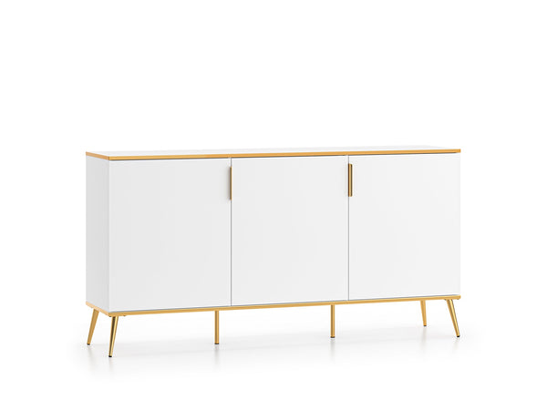 VITERBO 04 & VITERBO 05 Moderner Sideboard & Kommode in Weiß Matt
