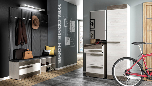 BLANCO Wohnzimmer-Set – 7-teilig – Modern und kompatibel