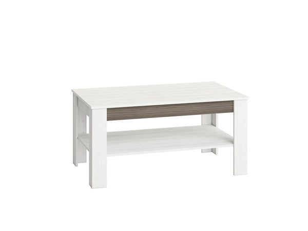 BLANCO Couchtisch Moderner Wohnzimmertisch mit Holzoptik