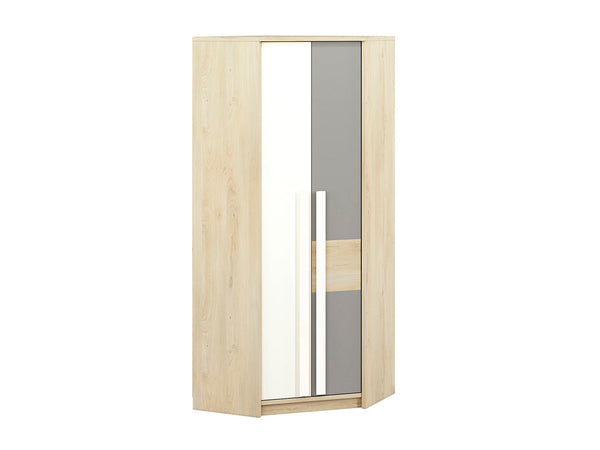 DROP 0101 Kleiderschrank – 82 cm – Moderner Schrank mit Holzoptik