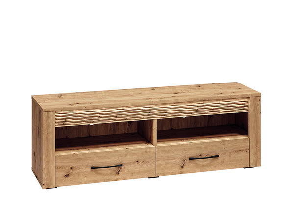 ARTIS 11 TV-Schrank – 150 cm – Modernes Lowboard mit strukturierter MDF-Front